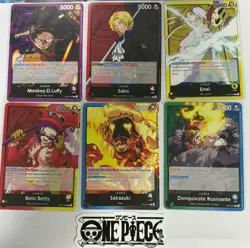 One Piece OP05 Leader Pack - All Six Leaders - English - TCG - NM/M - Image 1