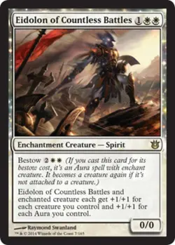 Eidolon of Countless Battles - Medium Play MTG Born of the Gods - Image 1