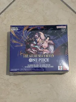 ONE PIECE ENG BOX OP-14 The Azure Sea's Seven Display 24 packs Booster Sealed - Image 1