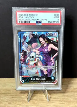 One Piece Promo Psa Magazine Exclusive Boa Hancock #038 PSA 9 - Image 1