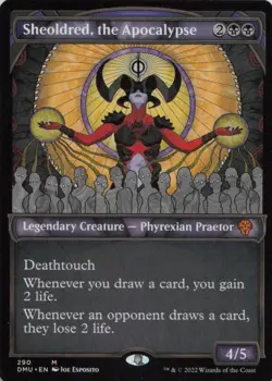 Sheoldred, the Apocalypse (Showcase) M Dominaria United 290 - LP MTG - Image 1