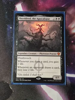 Magic: The Gathering Sheoldred, the Apocalypse Dominaria United Card - Near Mint - Image 1