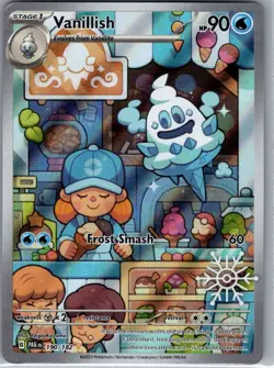 Vanillish - (Holiday Calendar) 190/182 - Pokemon Card - NM - Image 1