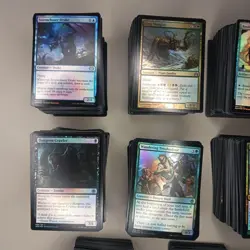 Magic The Gathering Lot Of 1,470 Trading Cards Commons Uncommons Foil And Non - Image 4