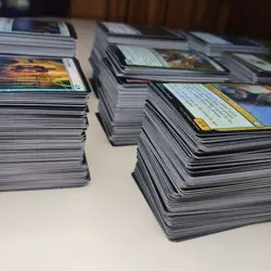 Magic The Gathering Lot Of 1,470 Trading Cards Commons Uncommons Foil And Non - Image 5