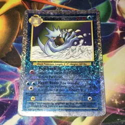 Golduck ~ 43/110 ~ Reverse Holo ~ LEGENDARY COLLECTION ~ DAMAGED ~ Pokemon Card - Image 1