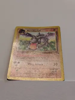 Aerodactyl 16/62 Non-Holo Rare Fossil Pokemon TCG Card - MP - Image 3