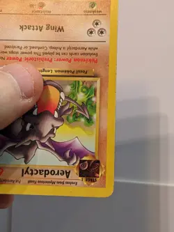 Aerodactyl 16/62 Non-Holo Rare Fossil Pokemon TCG Card - MP - Image 5