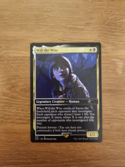 MTG Will The Wise (SL) NM*Non-Foil*Stranger Things* - Image 1