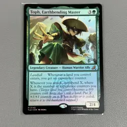 Avatar Toph Earthbending Master Legendary Creature MTG 0145 Green Regular - Image 2