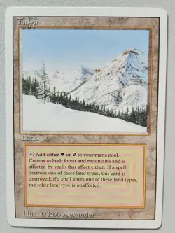 MTG Taiga Revised MP - Magic: The Gathering - Image 1
