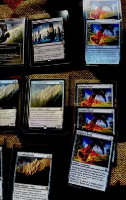 Mtg 17 Card Lot FDN artifacts and land 17x Card Lot 6 Foils - Image 2