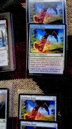 Mtg 17 Card Lot FDN artifacts and land 17x Card Lot 6 Foils - Image 3