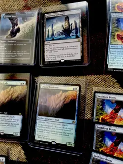 Mtg 17 Card Lot FDN artifacts and land 17x Card Lot 6 Foils - Image 5