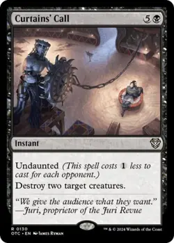 Curtains' Call - Near Mint MTG Commander: Outlaws of Thunder Junction - Image 1