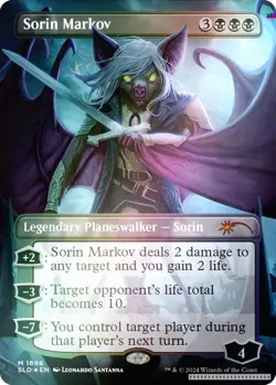 Sorin Markov (Rainbow Foil) [SLD - 1698] - NM [Foil] TCG MTG - Image 1