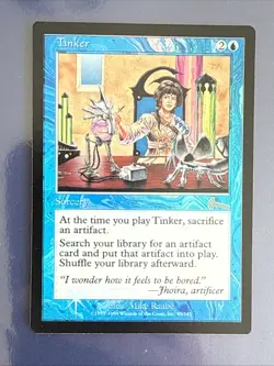 Magic: The Gathering MTG Urza's Legacy #45 Tinker Foil LP/NM - Image 3