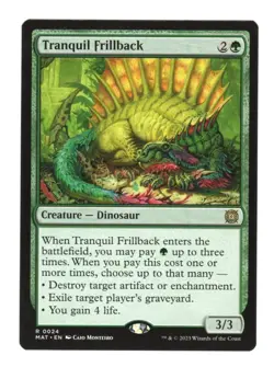 MTG - Tranquil Frillback - Normal - MOM: The Aftermath - NM - Image 1