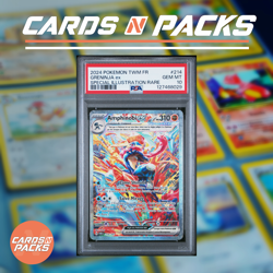 Carte Pokemon Amphinobi ex 214/167 EV6 Mascarade Crepusculaire PSA 10 MINT🇫🇷🔥 - Image 1