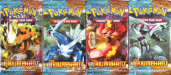 1x Pokemon HGSS Triumphant Booster Pack Unweighed! Trusted Seller 2/4 Pack Arts! - Image 1
