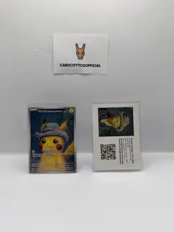 Pikachu with Grey Felt Hat Pokemon - Image 1
