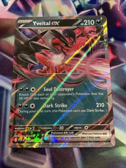 Pokemon TCG Yveltal ex 053/088 Double Rare Perfect Order NM/M - Image 1