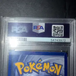 1999 Pokemon Recycle 61 1st edition Fossil Regular PSA 7 - Image 5