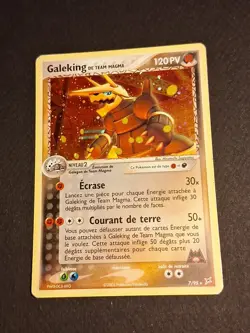 carte pokemon Galeking 7/95 Holo Ex Team Aqua Vs Team Magma - Image 1