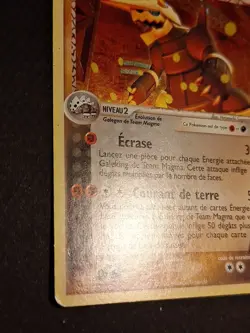 carte pokemon Galeking 7/95 Holo Ex Team Aqua Vs Team Magma - Image 2