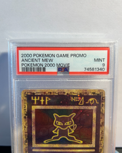 2000 POKEMON GAME MOVIE POKEMON 2000 MOVIE ANCIENT MEW PSA 9 - Image 3