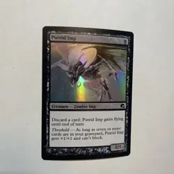 Magic The Gathering Premium Deck Series: Graveborn Putrid Imp #1/30 Foil MTG - Image 1