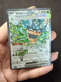 Carte Pokemon Ogerpon Ex 166 Promo Ecarlate Et Violet Svp - Neuf FR - Image 3