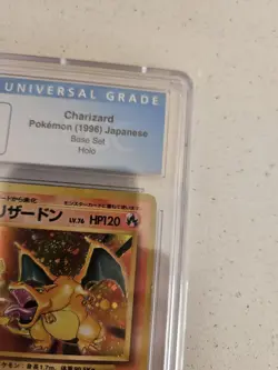 1996 Pokemon Japanese Base Set Charizard Holo CGC 6 Vintage Classic - Image 4