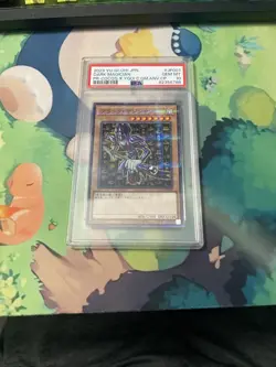 PSA 10 ……..,2023 YU-GI-OH! JAPANESE PROMO #JP001 DARK MAGICIAN PR-COCO'S X YGO! - Image 1