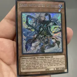 Sage With Eyes Of Blue LCKC-EN015 Unlimited SECRET RARE NM! +Bonus FREE SHIPPING - Image 3