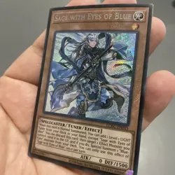 Sage With Eyes Of Blue LCKC-EN015 Unlimited SECRET RARE NM! +Bonus FREE SHIPPING - Image 5