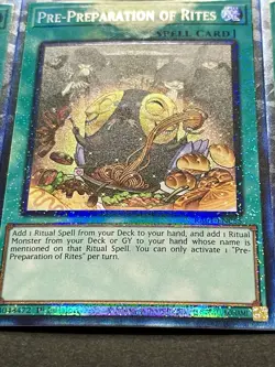 3x Pre-Preparation Of Rites | RA01 | Collectors Rare | NM | 1st Ed | YuGiOh! - Image 4