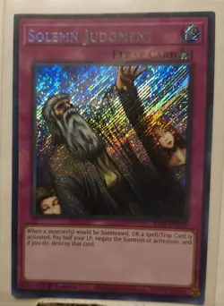 Yu-Gi-Oh! Solemn Judgment - RA02-EN075 - Secret Rare - NM/M - Image 1