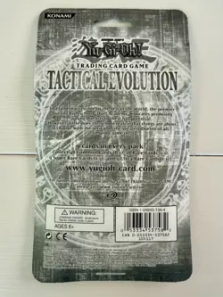 Konami Yu-Gi-Oh! TCG Tactical Evolution 1st Edition Booster Pack Sealed - Image 2