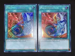 Yugioh 1xCopy Polymerization (Hero Art) RA03-EN051 Secret Rare 1st NM w/Tracking - Image 2