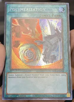 Yugioh 1xCopy Polymerization (Hero Art) RA03-EN051 Secret Rare 1st NM w/Tracking - Image 4