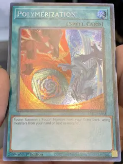 Yugioh 1xCopy Polymerization (Hero Art) RA03-EN051 Secret Rare 1st NM w/Tracking - Image 5