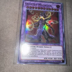 Yugioh Quintet Magician DUPO-EN040 Ultra Rare 1st Ed NM - Image 1
