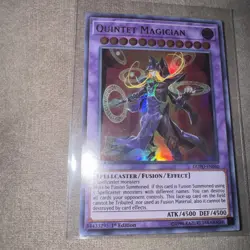 Yugioh Quintet Magician DUPO-EN040 Ultra Rare 1st Ed NM - Image 2
