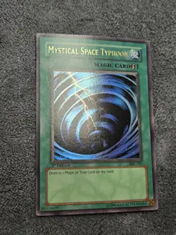 Yu-Gi-Oh Mystical Space Typhoon Magic Ruler 1st Edition MRL-047 Lightly Played - Image 1