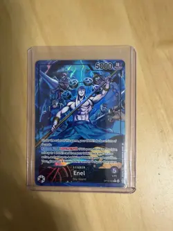 ENEL OP15-058 Alt Art Leader One Piece English Adventure on Kami's Island - Image 4