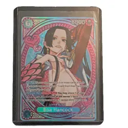 Bandai Boa Hancock EB03-026 Special Full Art Holo 8000 Power One Piece Heroines - Image 1