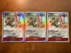 3x Yamato SR EB02-006 Extra Booster: Anime 25th Collection Foil One Piece NM-M - Image 1