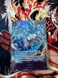 OP15-118 Enel SEC Alt Art Adventure On Kami’s Island One Piece TCG English Card - Image 1