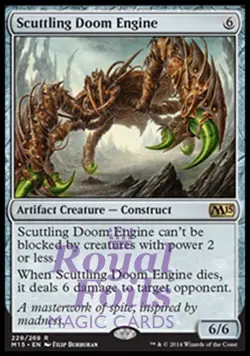 Scuttling Doom Engine 1x FOIL MTG M15 Core Set Rare MINT artifact - Image 1